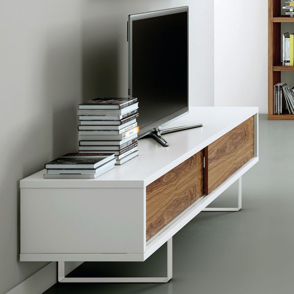 Temahome Slide Low | Wooden Storage, Tv Unit, Cabinet For Low Level Tv Storage Units (View 6 of 15)