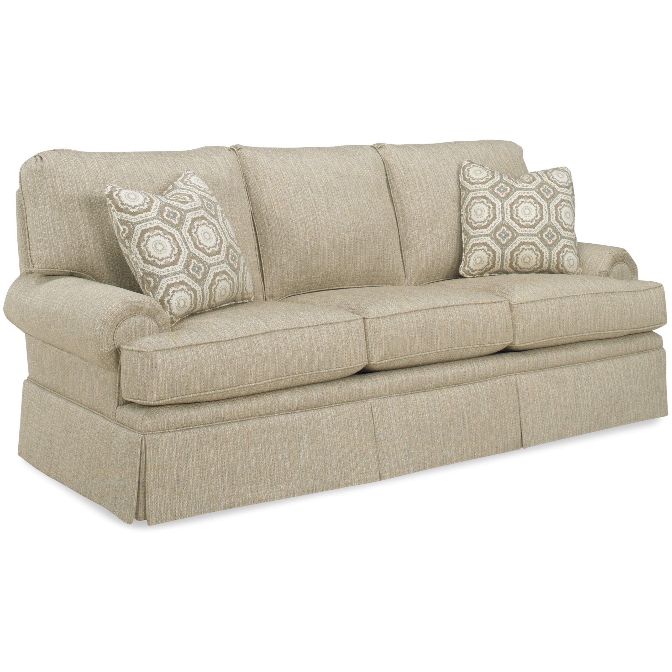 Temple Furniture Winston Sofa With Skirt | Mueller Inside Winston Sofa Sectional Sofas (View 5 of 15)