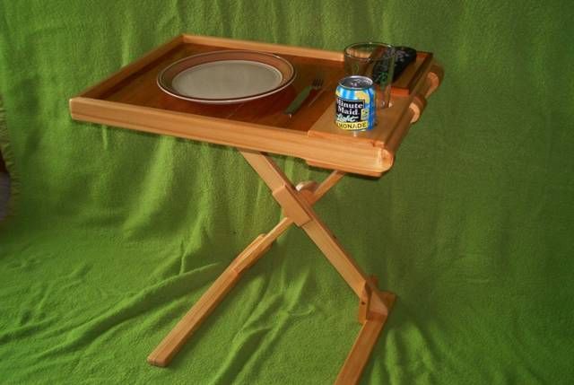 The Beauty Of Wood For You: Deluxe Folding Tv Tray Regarding Folding Tv Tray (Photo 10 of 15)