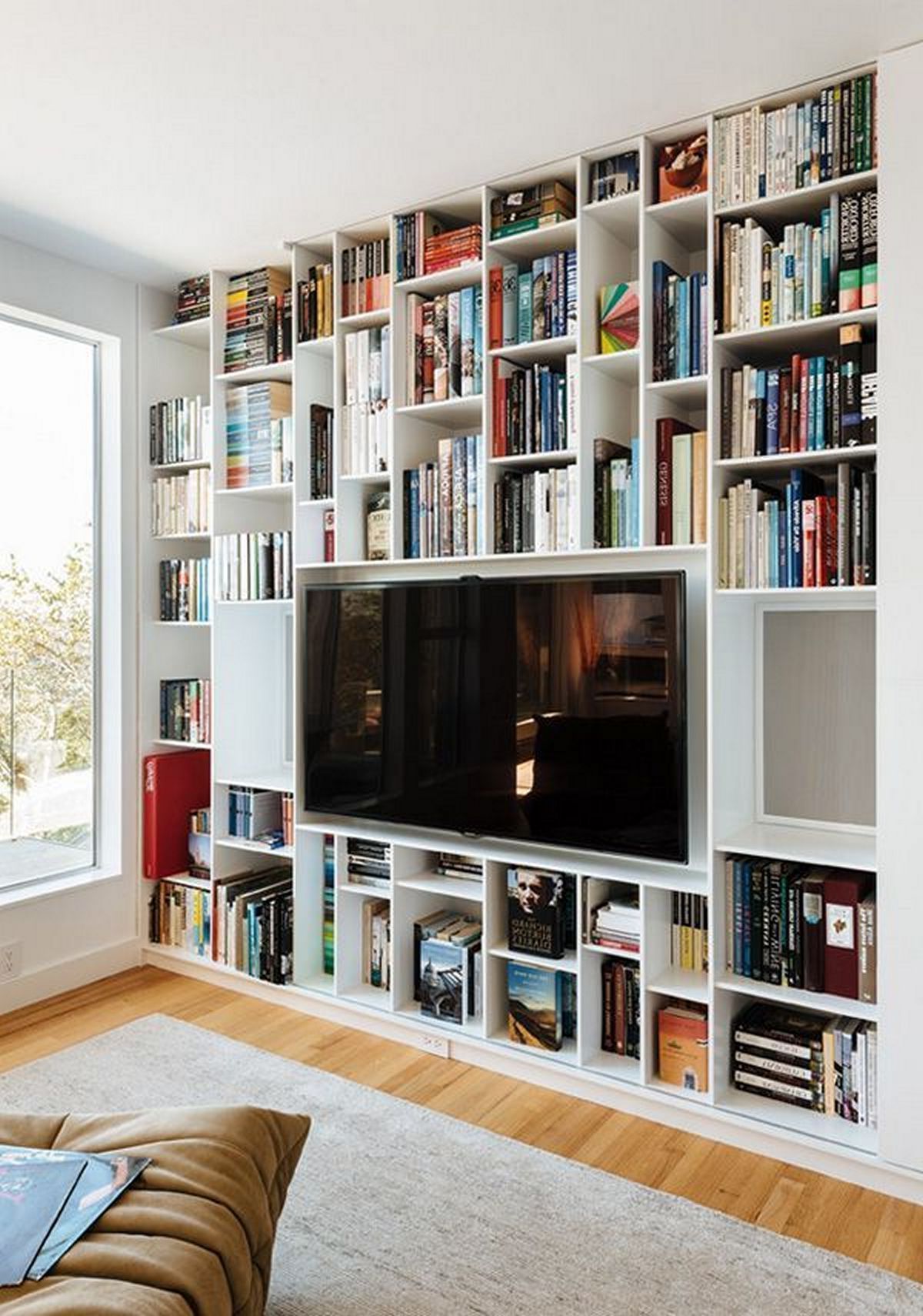 The Perfect Tv Wall Ideas That Will Not Sacrifice Your With Shelves For Tvs On The Wall (View 5 of 15)