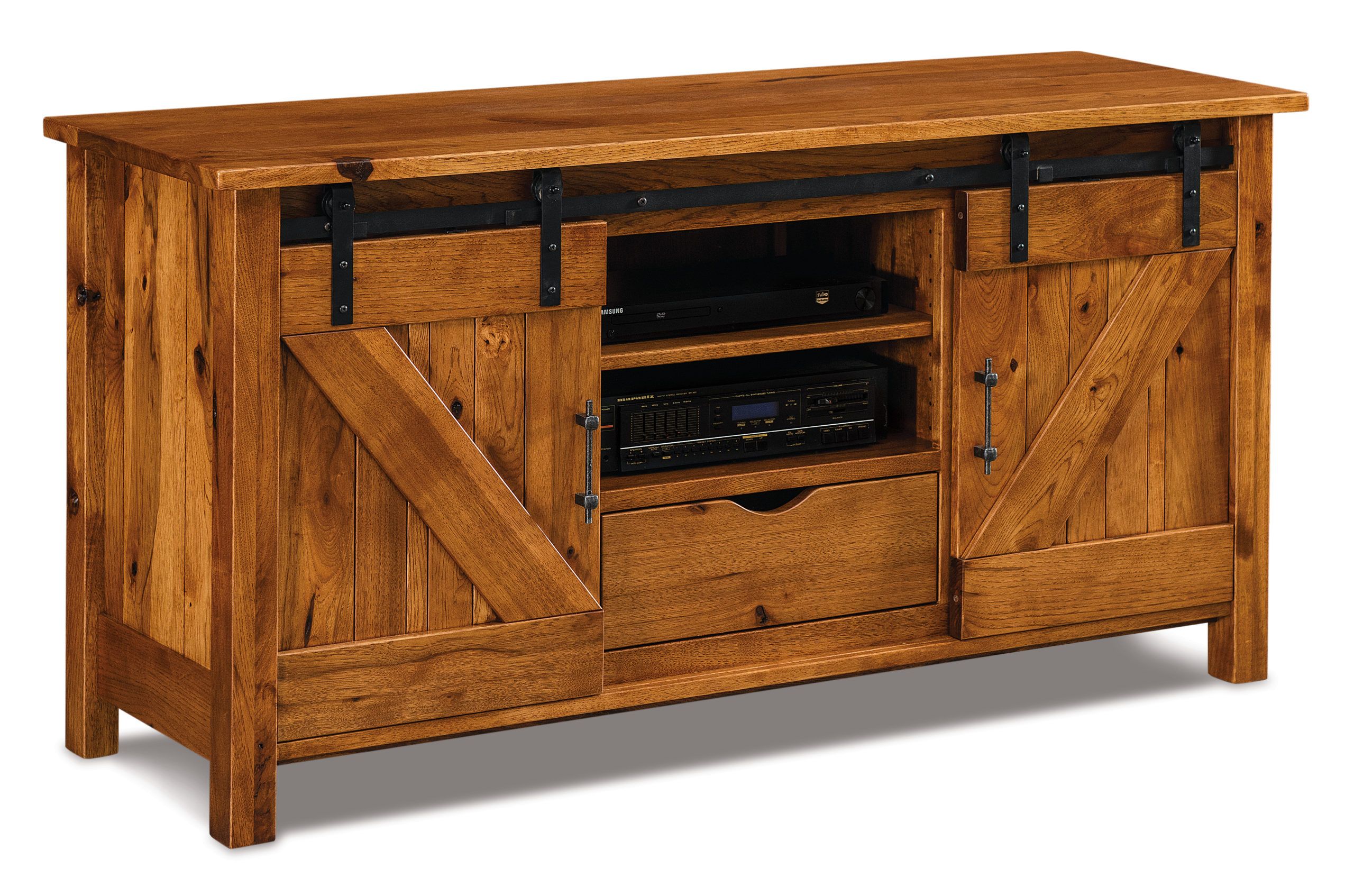 Timbra Tv Stand | Amish Solid Wood Tv Stands | Kvadro With Oak Tv Entertainment Stands (View 4 of 15)