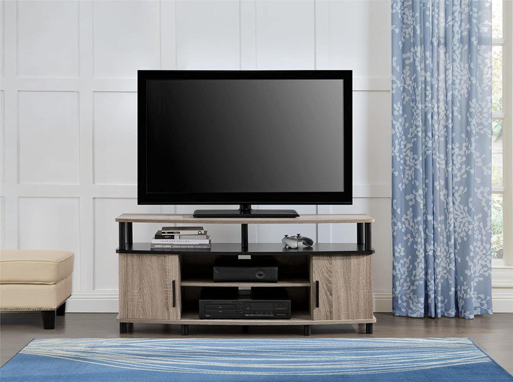 Top 10 Best Wooden Tv Stands In 2020 Buying Guide Regarding Ameriwood Home Carson Tv Stands With Multiple Finishes (View 13 of 15)
