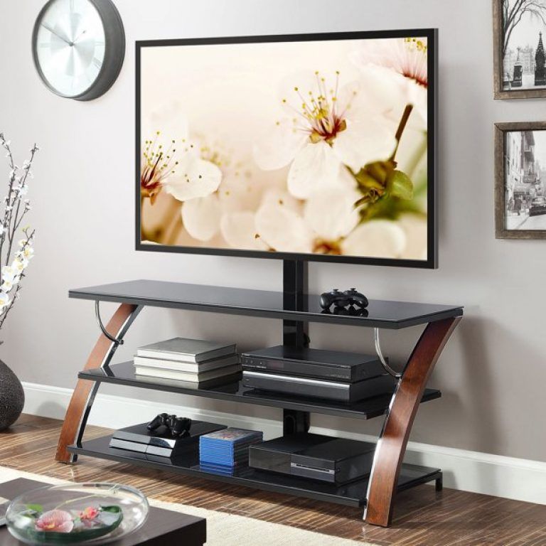 Top 10 Tv Stands For Tvs Over 60" | Best Tv Stands For 2020 Pertaining To Whalen Payton 3 In 1 Flat Panel Tv Stands With Multiple Finishes (View 1 of 15)