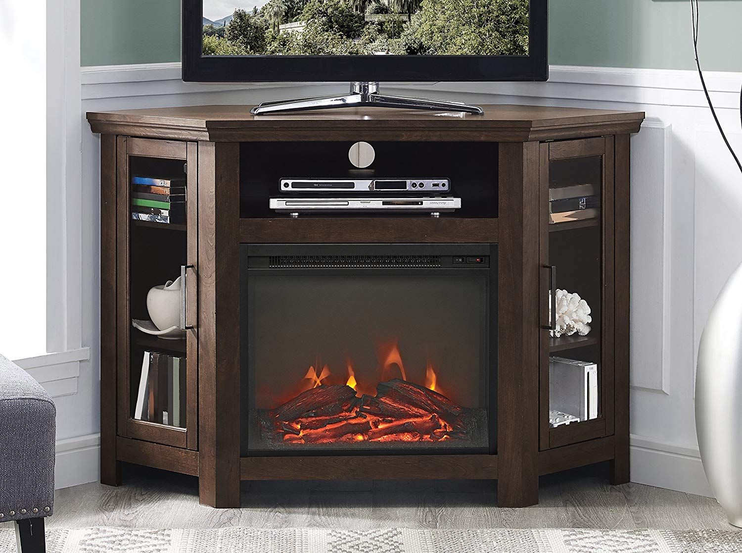 Top 5 Best Tall Corner Tv Stands 2020 Review Throughout Tall Tv Cabinets Corner Unit (View 10 of 15)