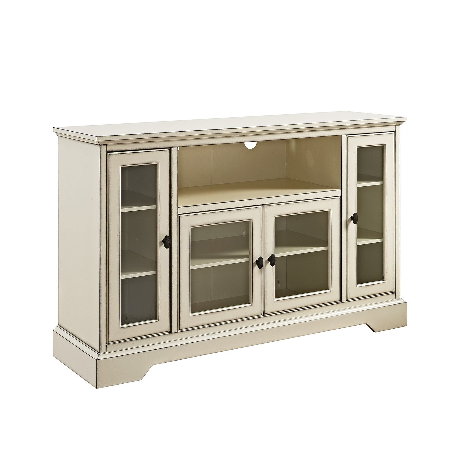 Traditional Highboy Wood Tv Stand – Pier1 Pertaining To Traditional Tv Cabinets (View 11 of 15)