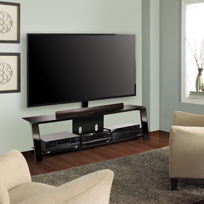 Triple Play Universal 70" Flat Panel Audio Video Tv Stand For Playroom Tv Stands (View 6 of 15)
