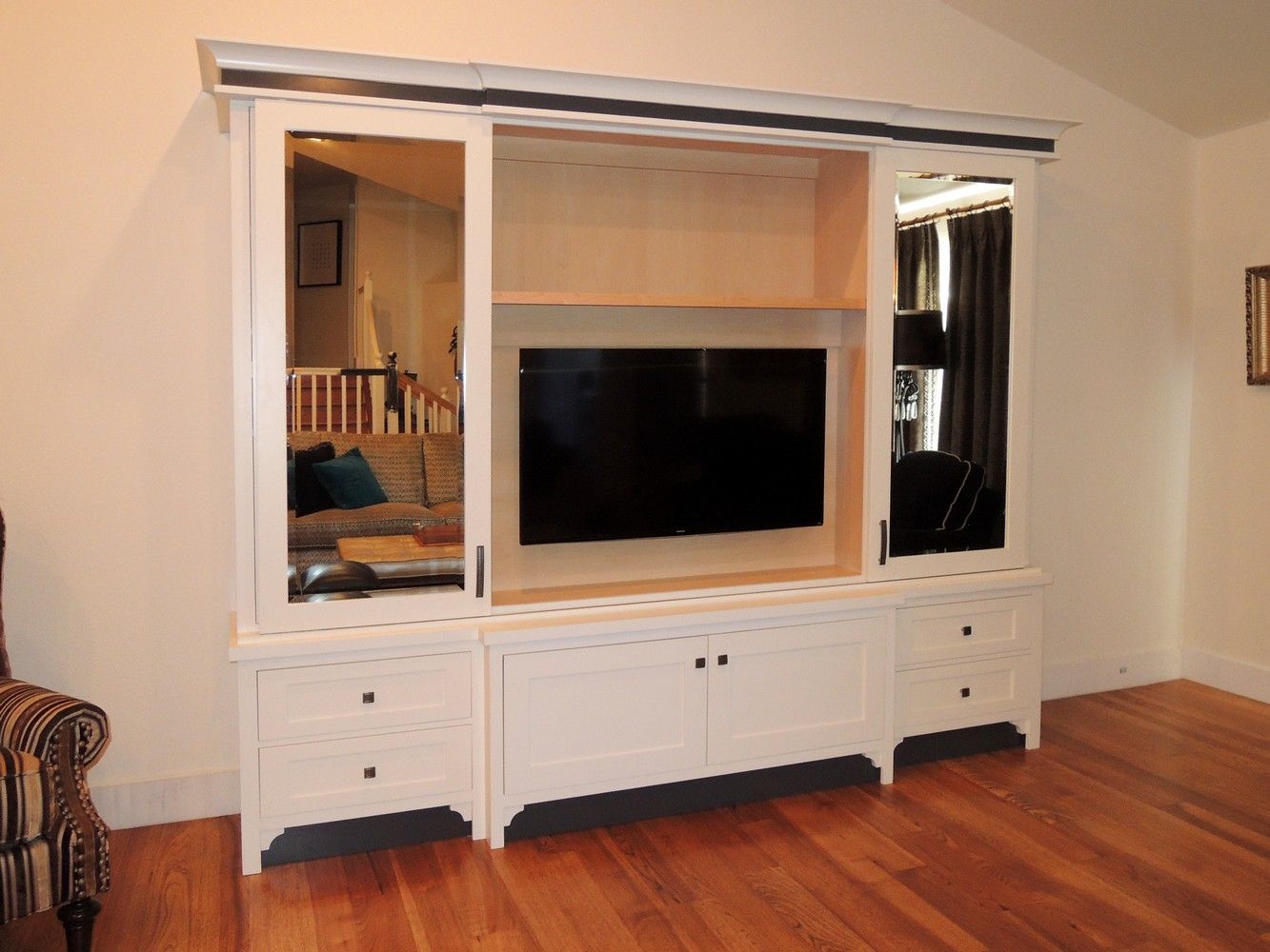 Tv Media Cabinetry | Unique Design Cabinet Co Regarding Tv Media Furniture (View 11 of 15)