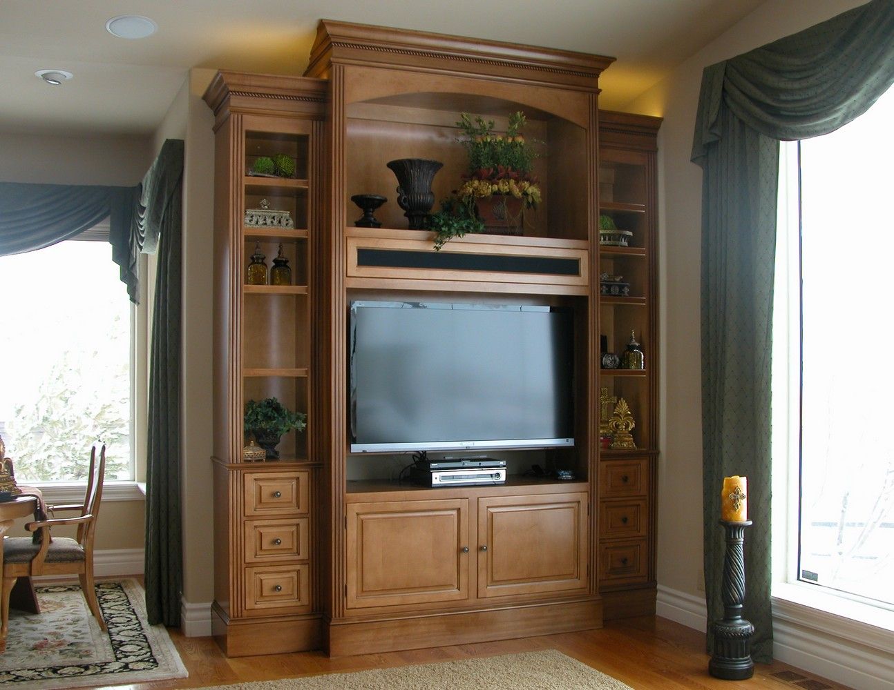 Tv Media Cabinetry | Unique Design Cabinet Co With Regard To Tv Display Cabinets (View 7 of 15)