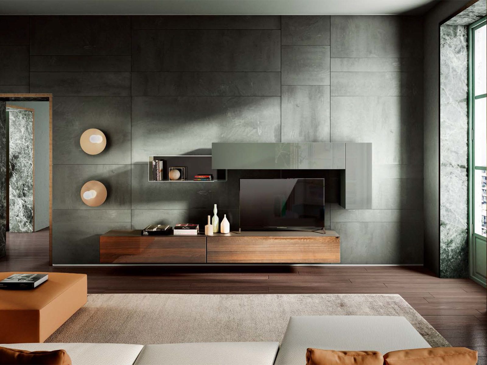 Tv Modular Storage, Beautiful Tv Compositions Intended For Modular Tv Stands Furniture (View 13 of 15)
