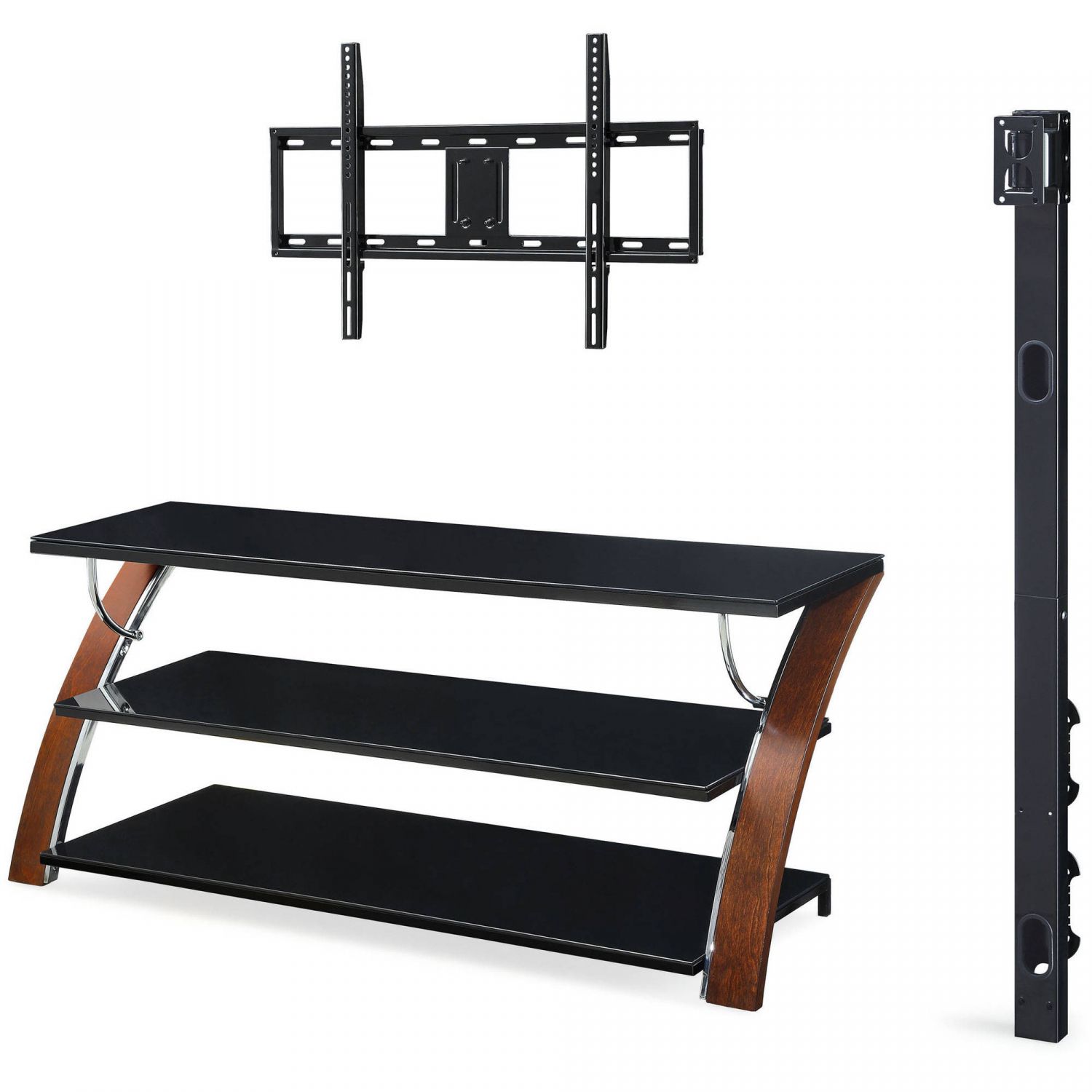 Tv Stand Flat Panel For Tvs Up To 65" Screen Entertainment With Regard To Whalen Payton 3 In 1 Flat Panel Tv Stands With Multiple Finishes (View 8 of 15)