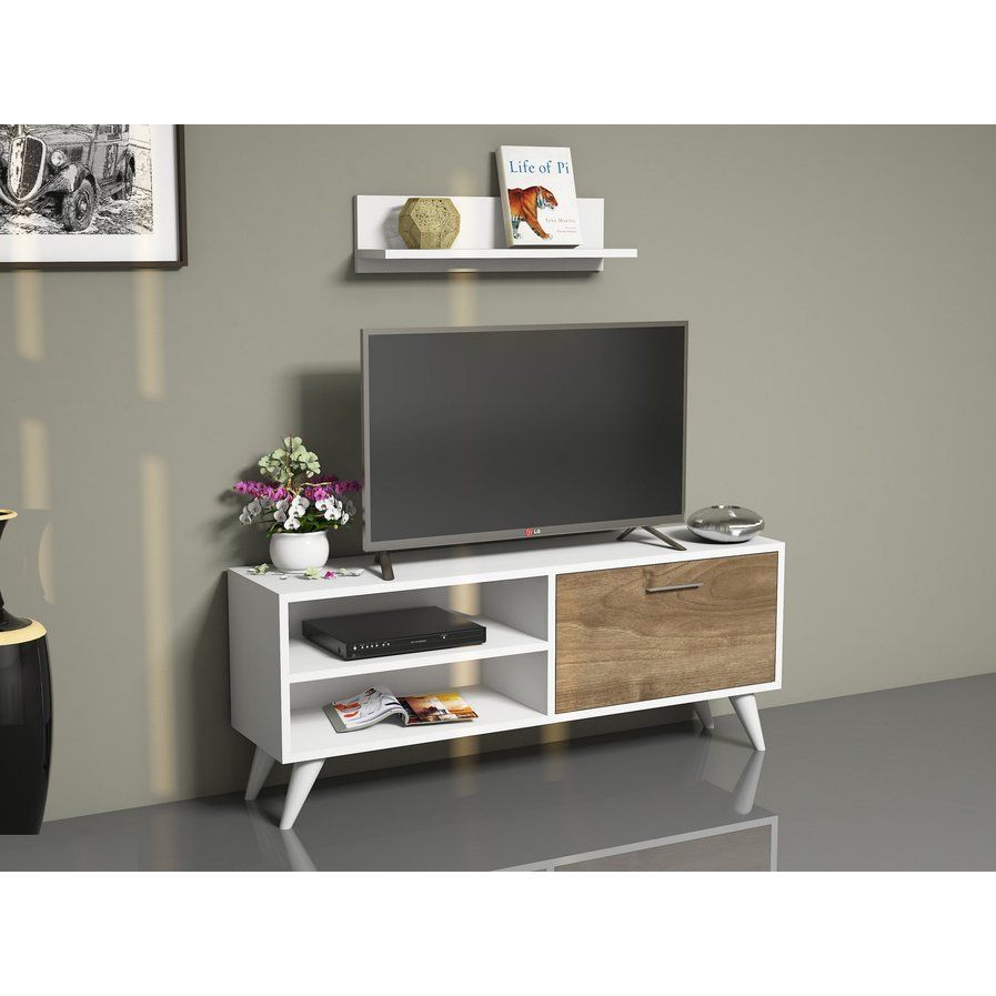 Tv Stand For Tvs Up To 43" | Tv Stand With Storage, Tv Intended For Maubara Tv Stands For Tvs Up To 43" (View 7 of 15)