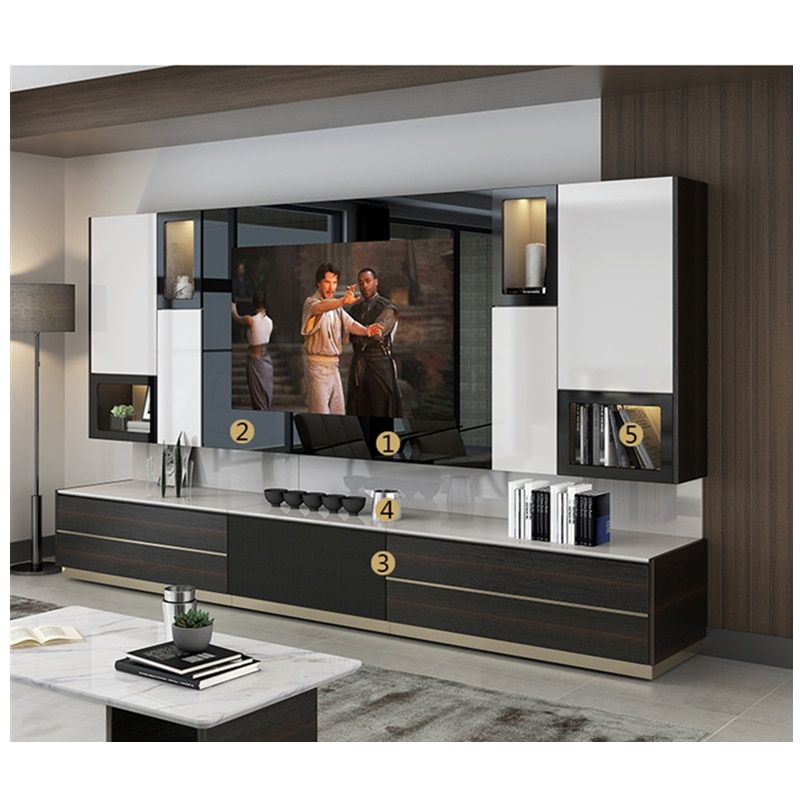 Tv Stand Living Room Furniture Modern Tv Table Within Modern Style Tv Stands (View 7 of 15)