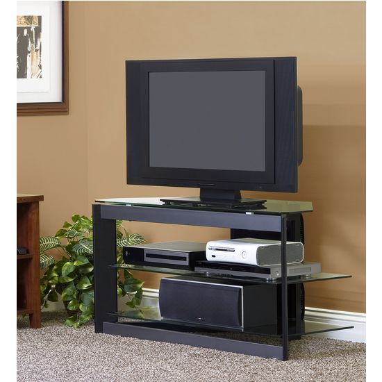 Tv Stand – Vesta 46" Tv Stand W/ Shelves From Slam Brands Pertaining To Corner Tv Stands 46 Inch Flat Screen (Photo 6 of 15)