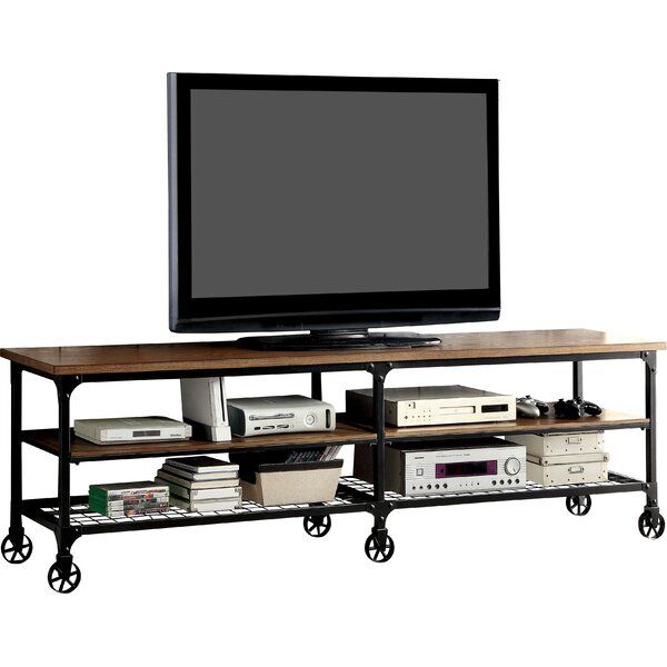Tv Stands With Casters | Wayfair For Wooden Tv Stand With Wheels (View 11 of 15)
