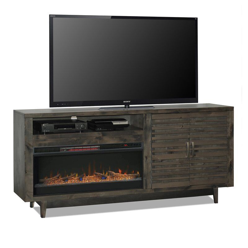 Union Rustic Nico Tv Stand For Tvs Up To 88" With Electric With Regard To Ailiana Tv Stands For Tvs Up To 88&quot; (View 6 of 15)