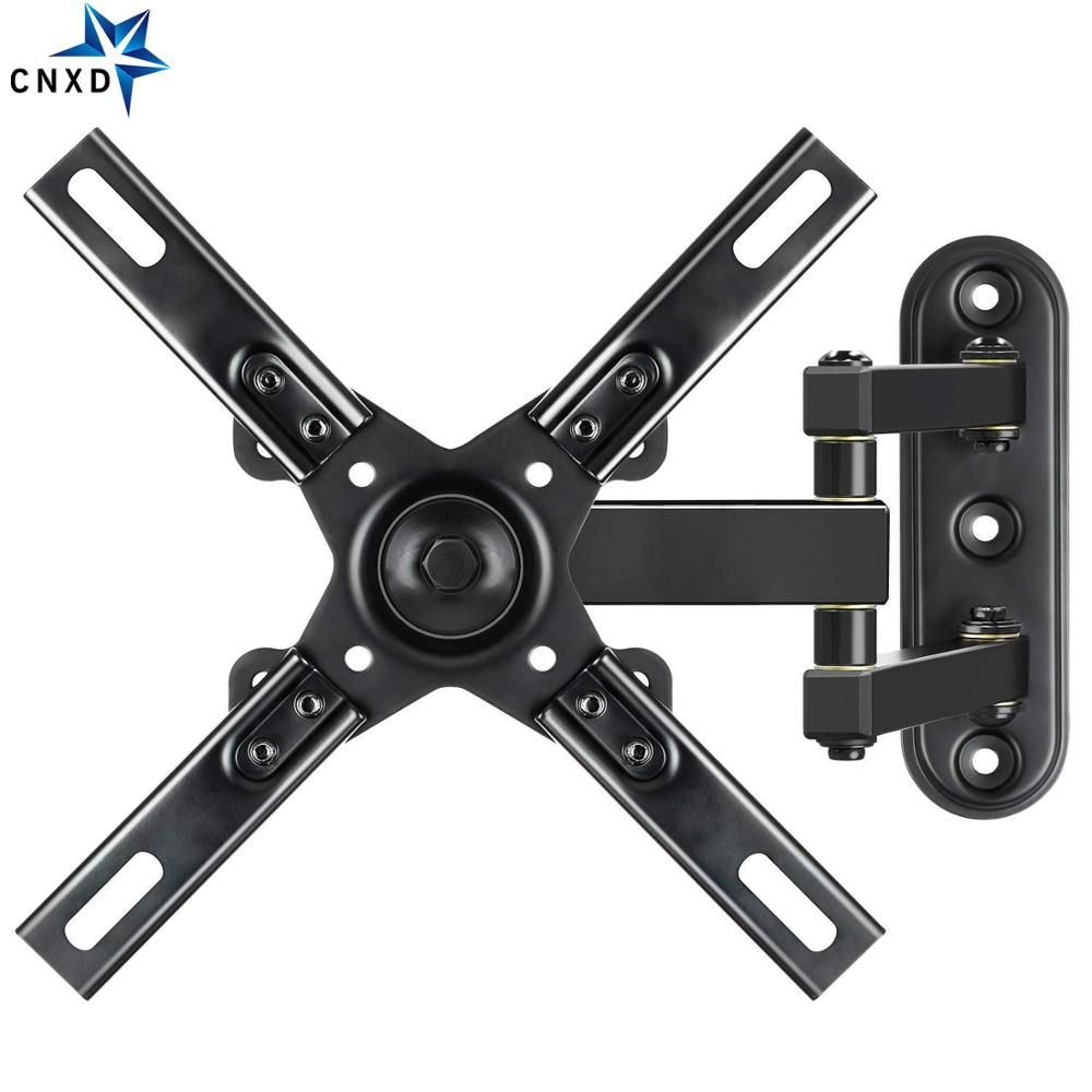 Universal Adjustable 15kg Cantilever Mount Stand Rotating Intended For Wall Mount Adjustable Tv Stands (View 6 of 15)