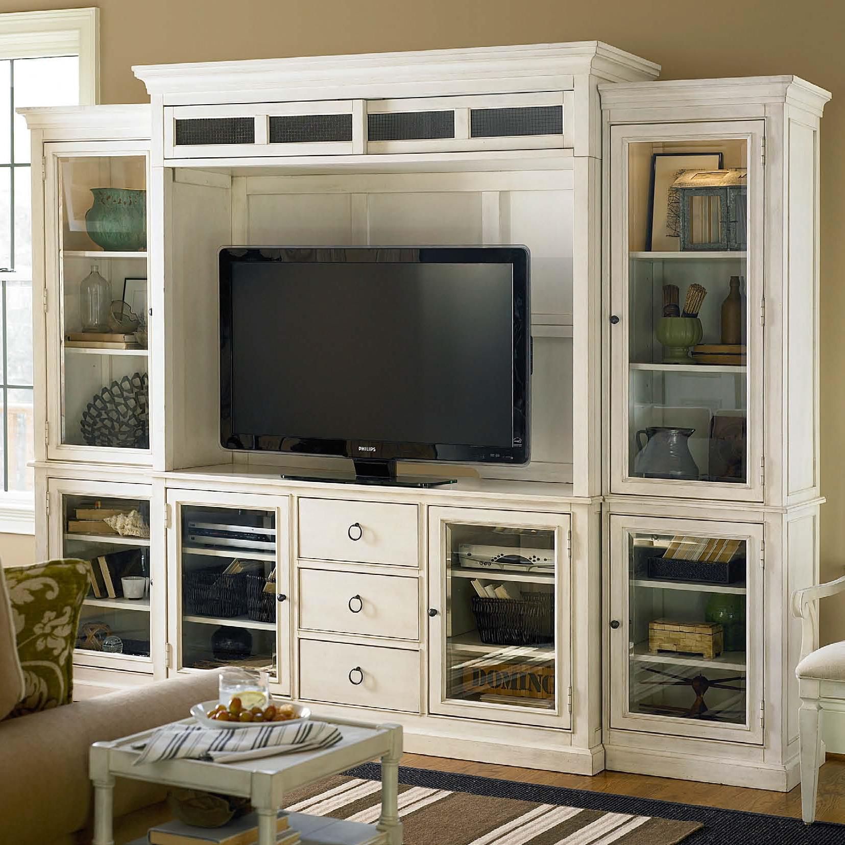 Universal Summer Hill Entertainment Wall Unit | Belfort Pertaining To Full Wall Tv Cabinets (View 9 of 15)