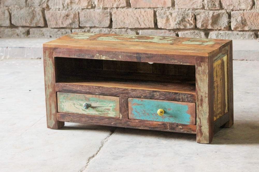 Upcycled Small Tv Stand | Small Tv Stand, Tv Stand, Tree Pertaining To Small Tv Stands For Top Of Dresser (View 10 of 15)