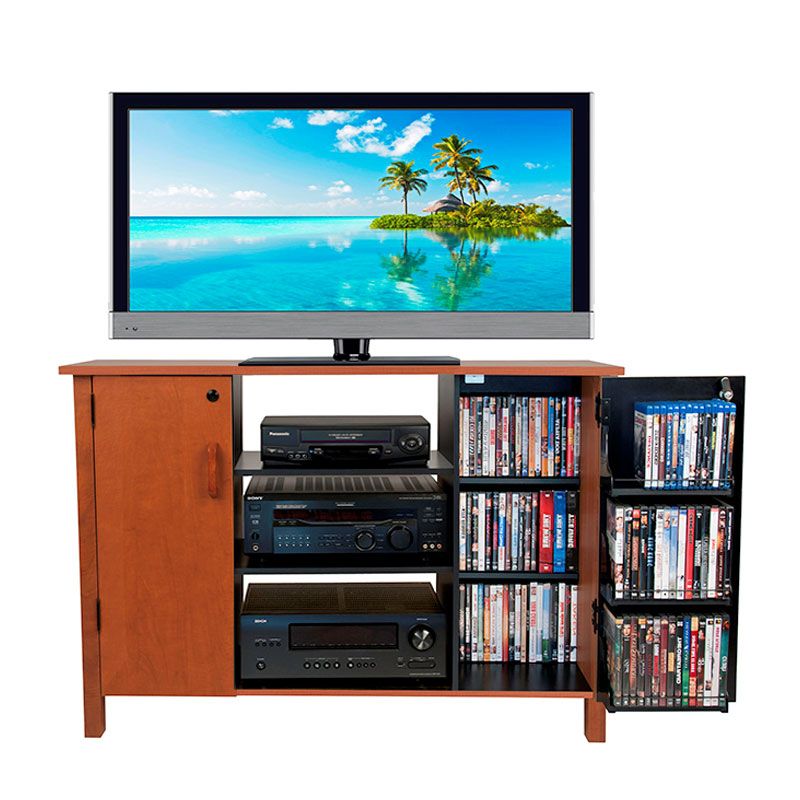 Venture Horizon 42 Tv Stand And Locking Media Storage Throughout Dvd Tv Stands (Photo 13 of 15)
