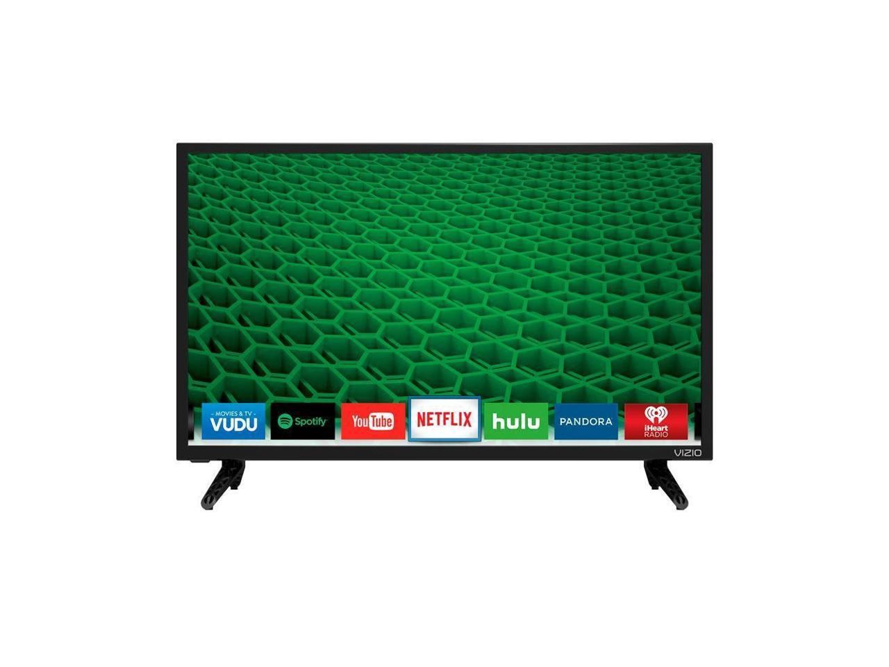 Vizio D24 D1 24 Inch 1080p Hd Smart Led Tv – Black Within Vizio 24 Inch Tv Stands (View 4 of 15)