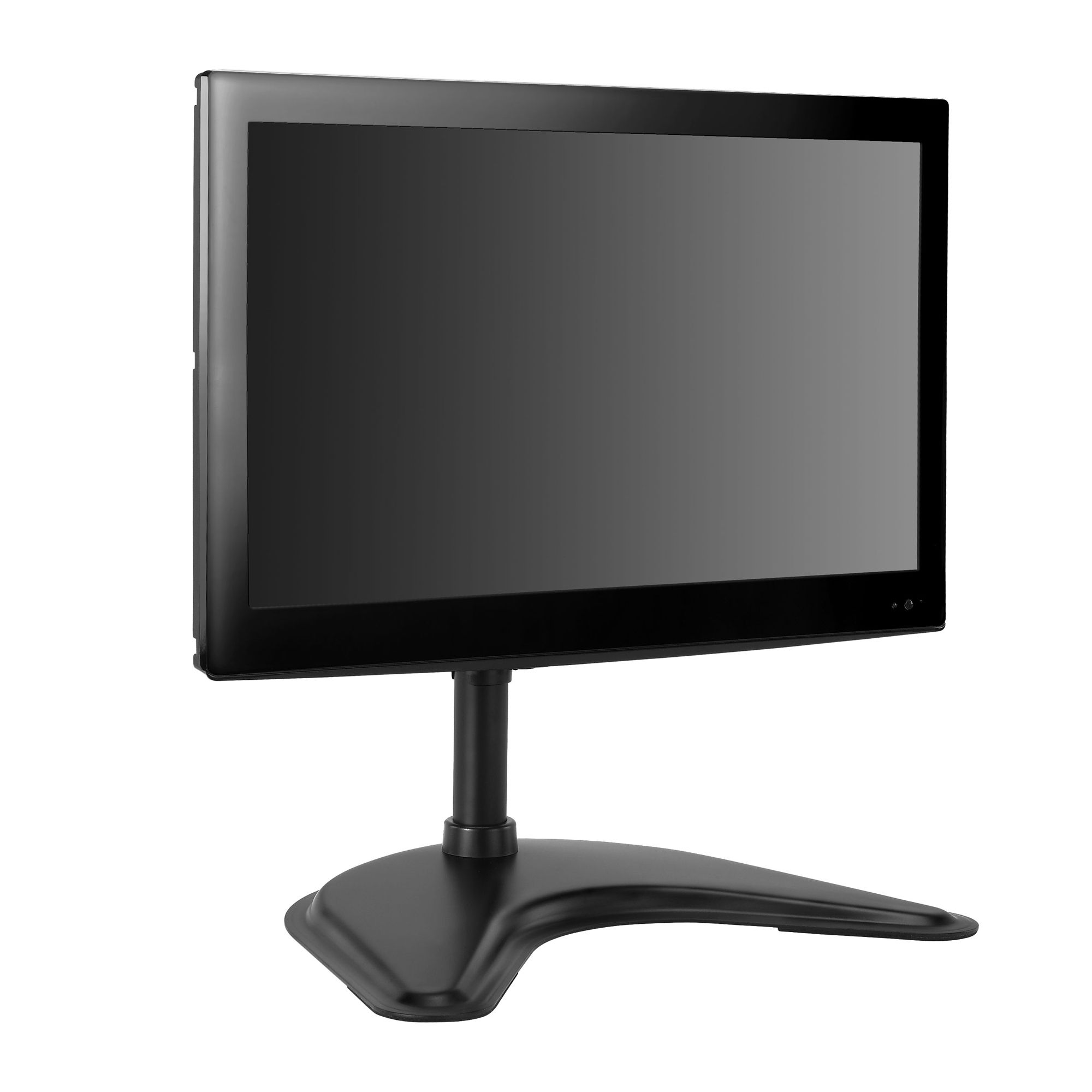 Vonhaus Single Monitor Mount Desk Stand For 13 27" Screen With Regard To Single Tv Stands (Photo 15 of 15)