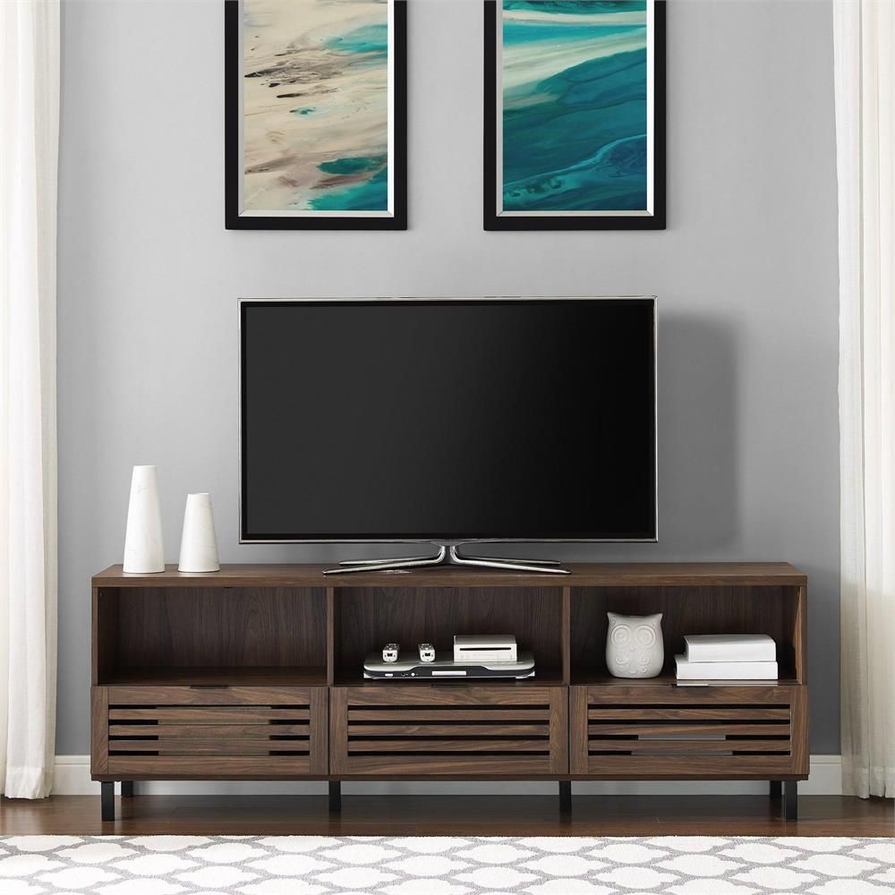 Featured Photo of 15 Photos Modern Black Tv Stands on Wheels