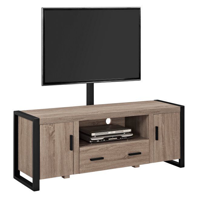 Walker Edison Urban Blend Tv Stand With Mount | Hayneedle With Walker Edison Contemporary Tall Tv Stands (View 4 of 15)