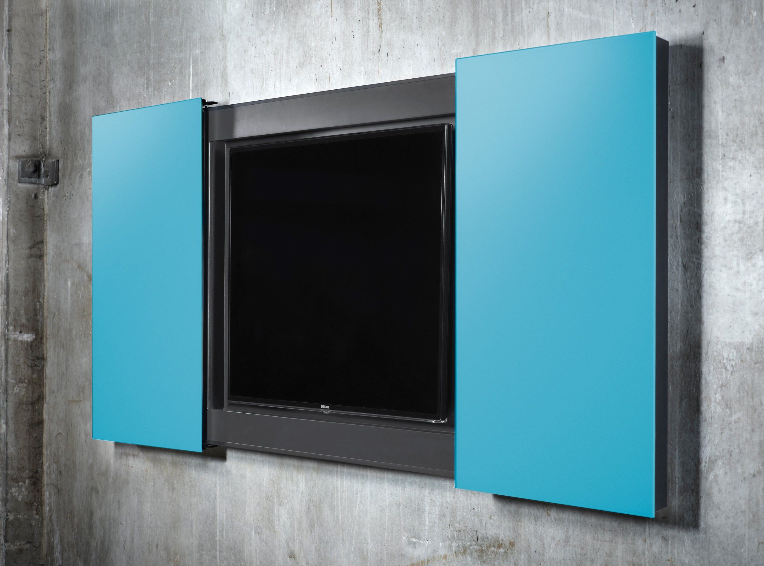 Wall Mount Mood Conference Tvlintex With Wall Mounted Tv Cabinet With Doors (Photo 9 of 15)