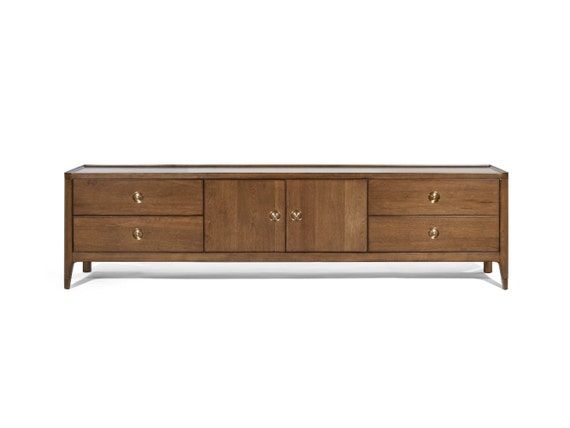 Walnut Mid Century Media Console 83 Mid Century Tv Pertaining To Iconic Tv Stands (View 13 of 15)