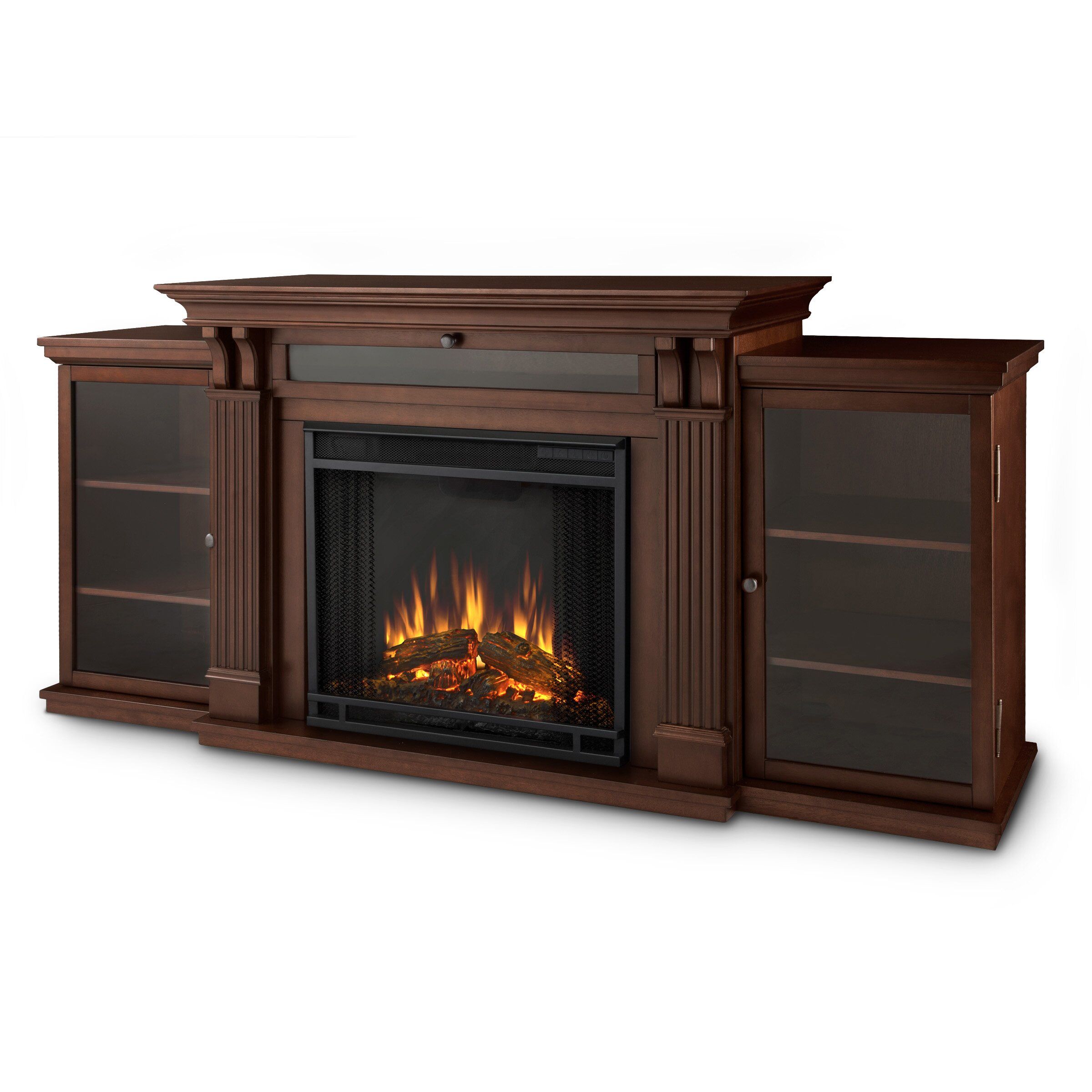 Wayfair Electric Fireplace With Fulton Wide Tv Stands (View 4 of 15)