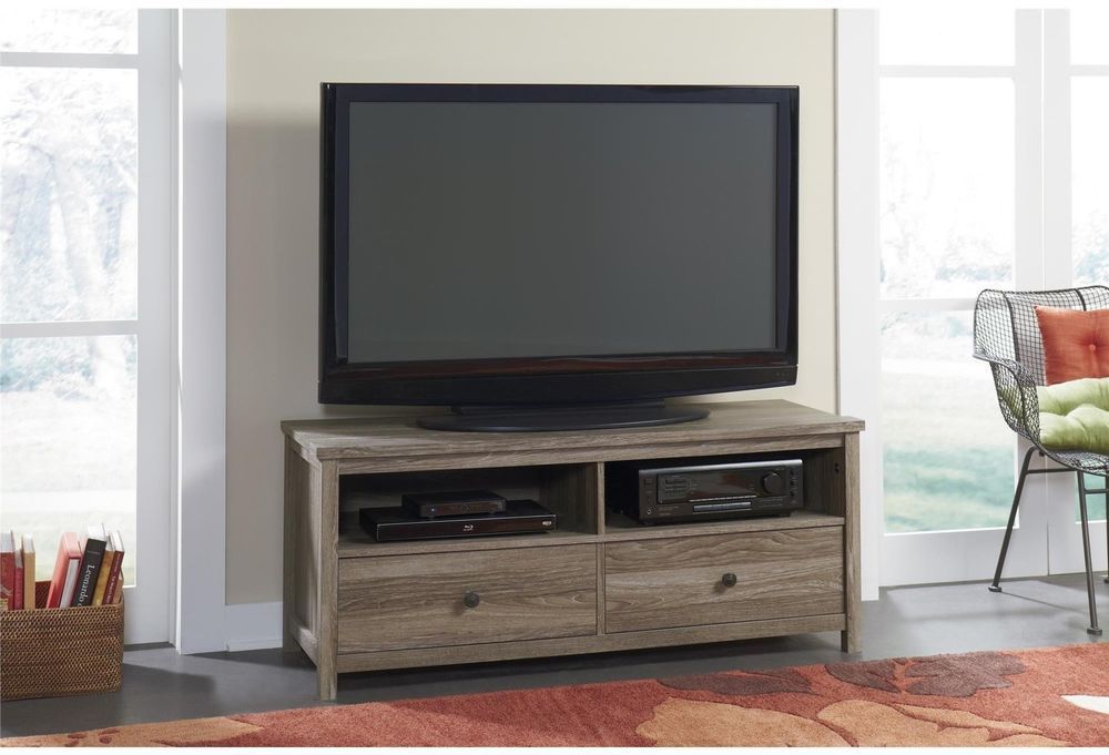 Weathered Pecan 54 Inch Tv Stand | Cool Tv Stands, Tv Throughout Lancaster Corner Tv Stands (Photo 13 of 15)