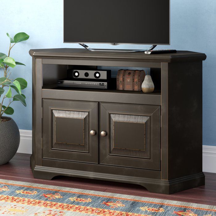 Wentzel Corner Tv Stand For Tvs Up To 43" | Tv Stand Throughout Mathew Tv Stands For Tvs Up To 43&quot; (View 3 of 15)
