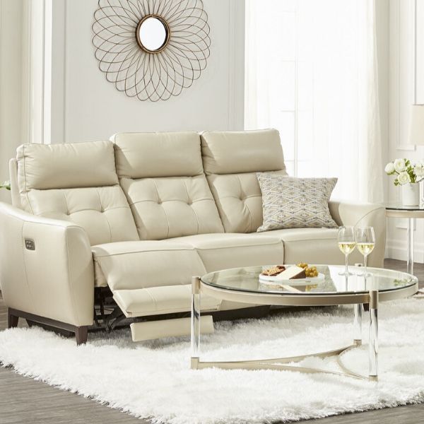 Wexner Dual Power Reclining Sofa – Colby Stone In 2020 Regarding Lannister Dual Power Reclining Sofas (Photo 6 of 12)
