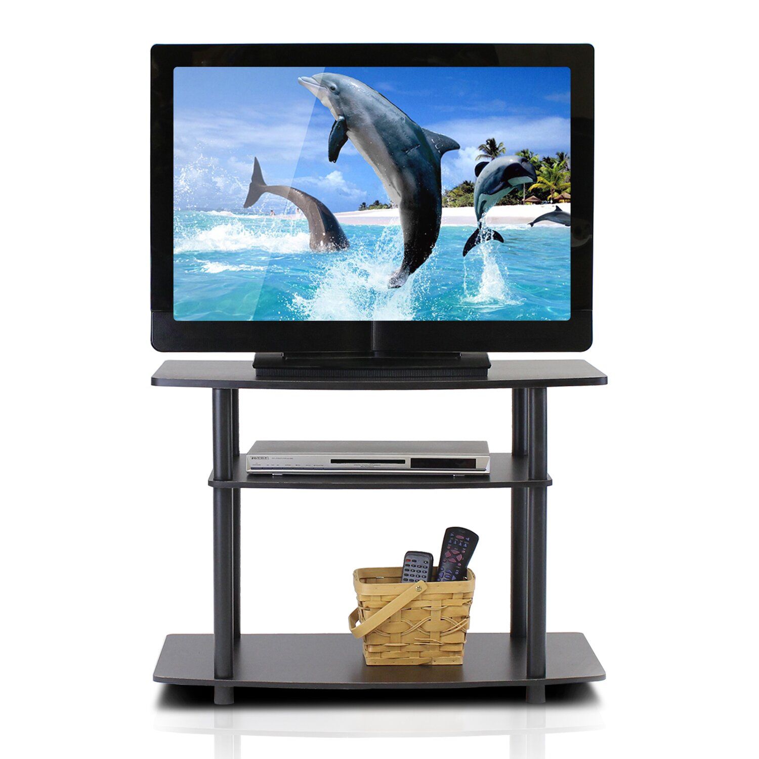Wildon Home ® Tv Stand & Reviews | Wayfair.ca In Narrow Tv Stands For Flat Screens (Photo 6 of 15)