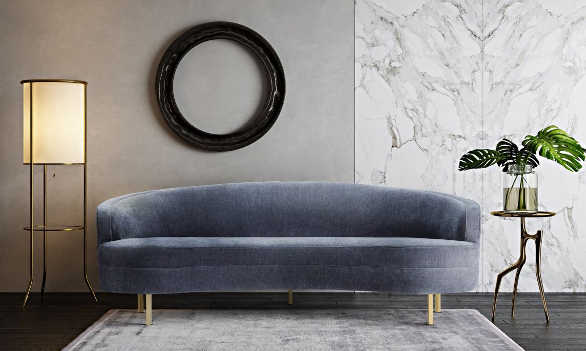 Wiltshire Grey Velvet Sofa – Fabric Sofas – Sofas With Strummer Velvet Sectional Sofas (View 10 of 15)