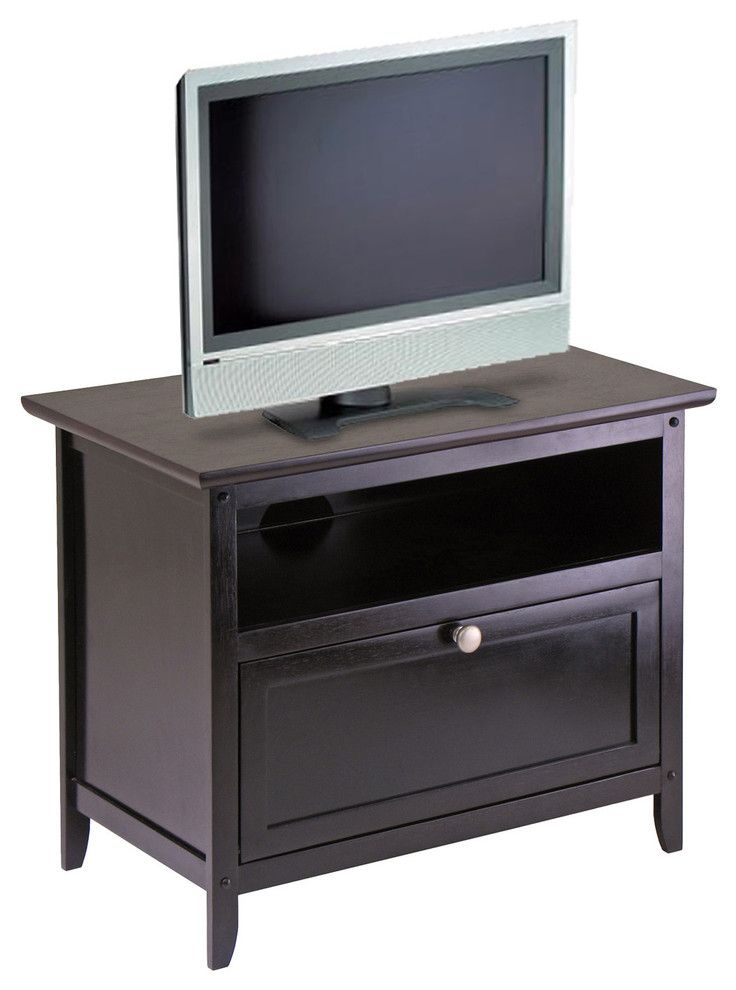 Winsome Zara Tv Stand In Espresso – Transitional Throughout Winsome Wood Zena Corner Tv & Media Stands In Espresso Finish (View 5 of 15)