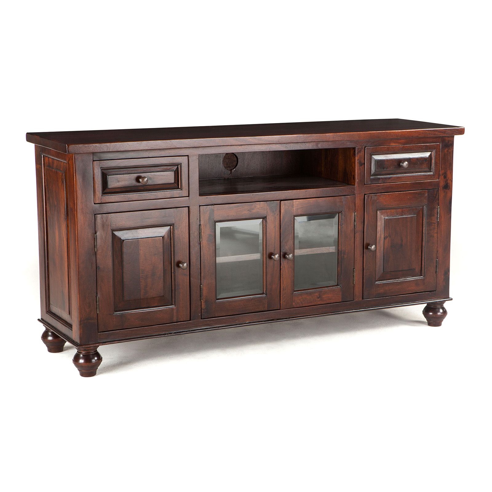 World Interiors Chatham Downs Plasma Cabinet Tv Stand – 72 With Regard To Round Tv Stands (Photo 12 of 15)