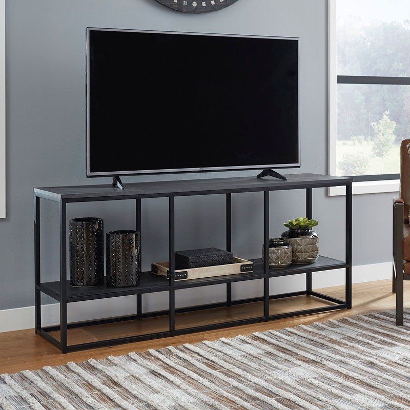Yarlow 65 Inch Tv Stand Signature Design | Furniture Cart With Olinda Tv Stands For Tvs Up To 65" (View 9 of 15)