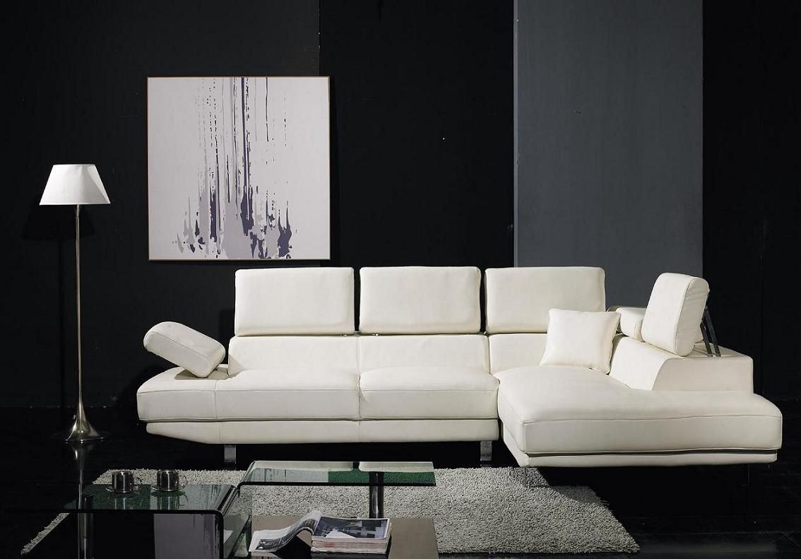 Yil T60 Ultra Modern Sectional Sofa | Black Design Co Inside Wynne Contemporary Sectional Sofas Black (View 9 of 15)