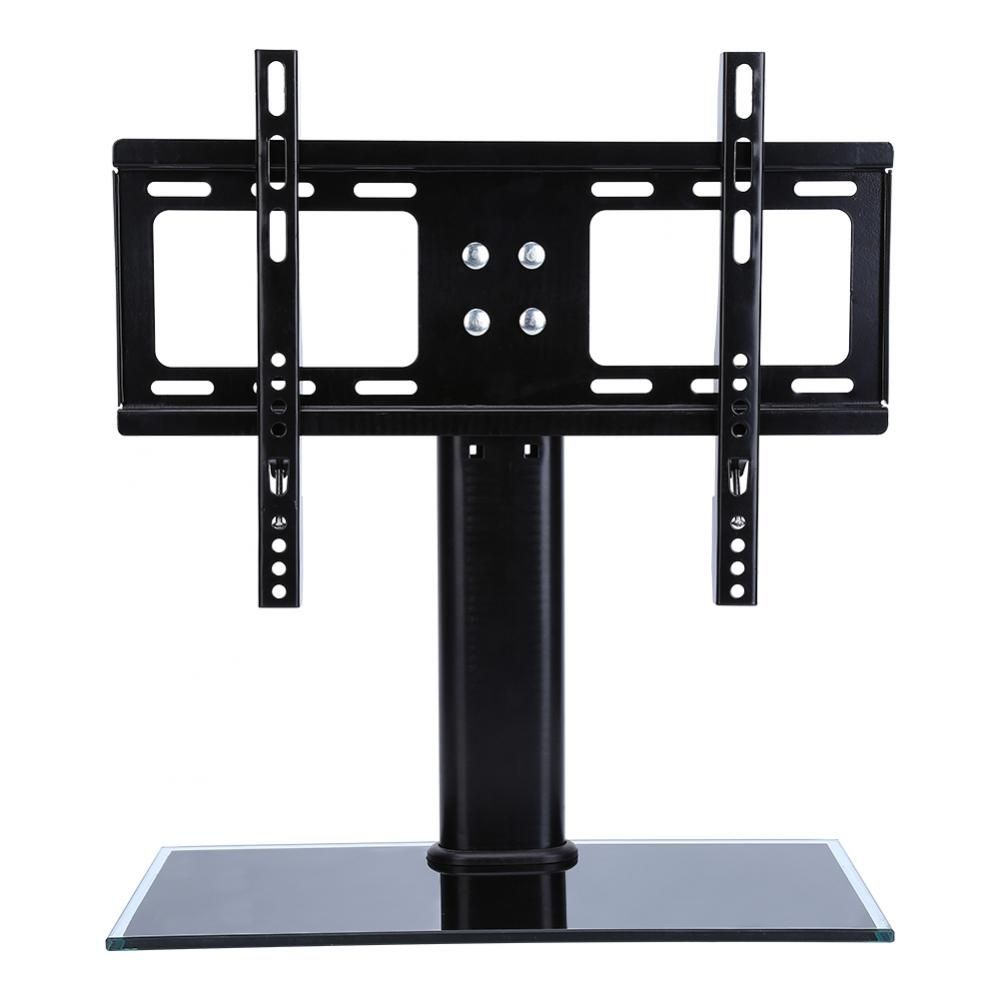 Yosoo Table Top Tv Stand Base, Universal Replacement Ta Within Tv Stands With Bracket (Photo 11 of 15)
