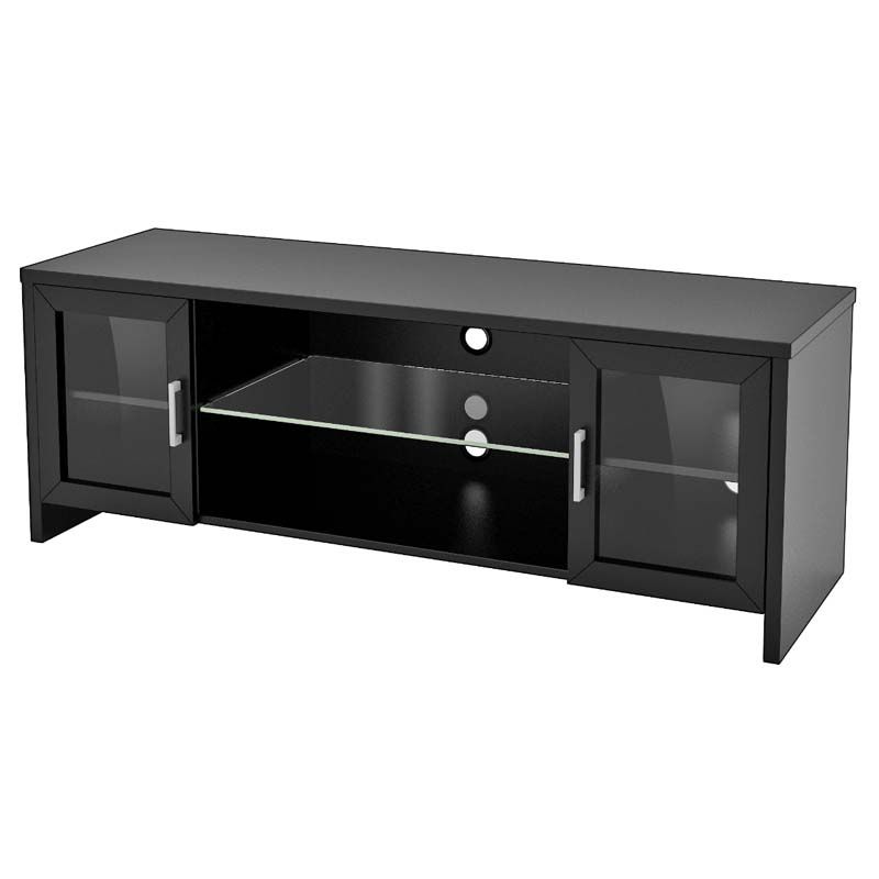 Z Line Designs Callie 55 Inch Tv Stand Black Zl0119 55su Pertaining To Cheap Tv Table Stands (Photo 5 of 15)