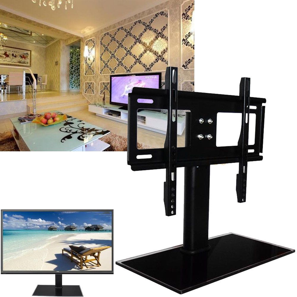 Zaqw Swivel Table Top Tv Stand For 26'' To 32'' Inch Tv Intended For Vizio 24 Inch Tv Stands (Photo 2 of 15)