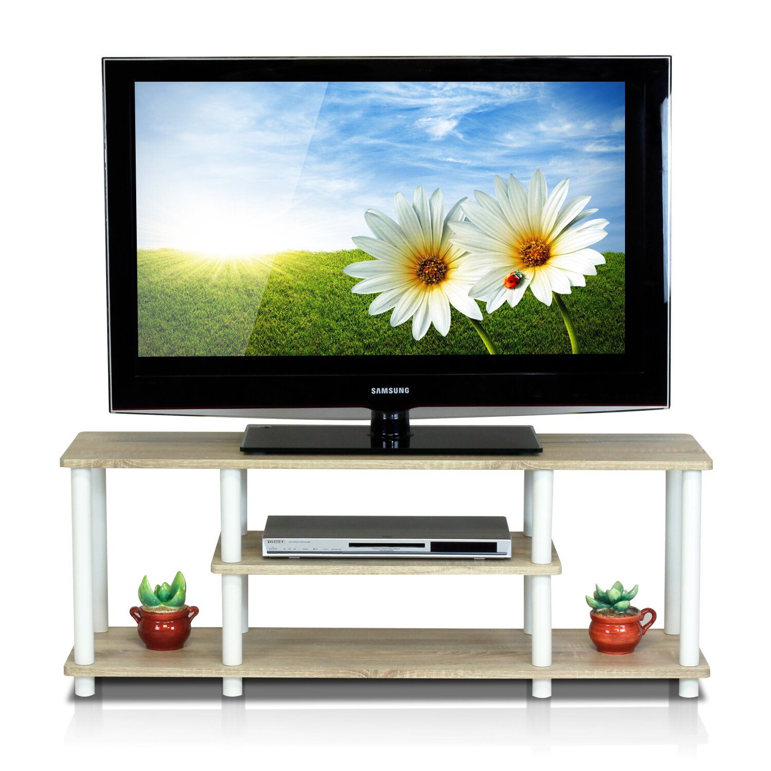 Zipcode™ Design Colleen Tv Stand & Reviews | Wayfair For Stand And Deliver Tv Stands (View 6 of 15)