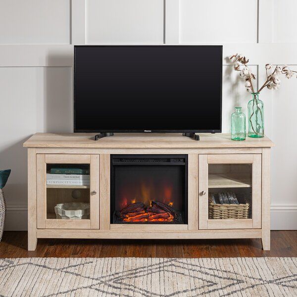 Zipcode Design™ Kohn Tv Stand For Tvs Up To 65" With With Hetton Tv Stands For Tvs Up To 70" With Fireplace Included (Photo 10 of 15)