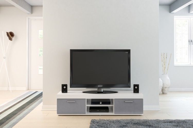 Grey Edgeware Small Tv Stands (View 5 of 10)