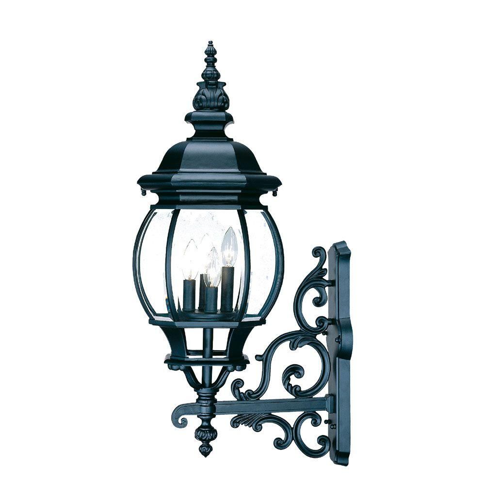 Acclaim Lighting Chateau Collection 4 Light Matte Black For Matte Black Four Light Chandeliers (View 15 of 15)