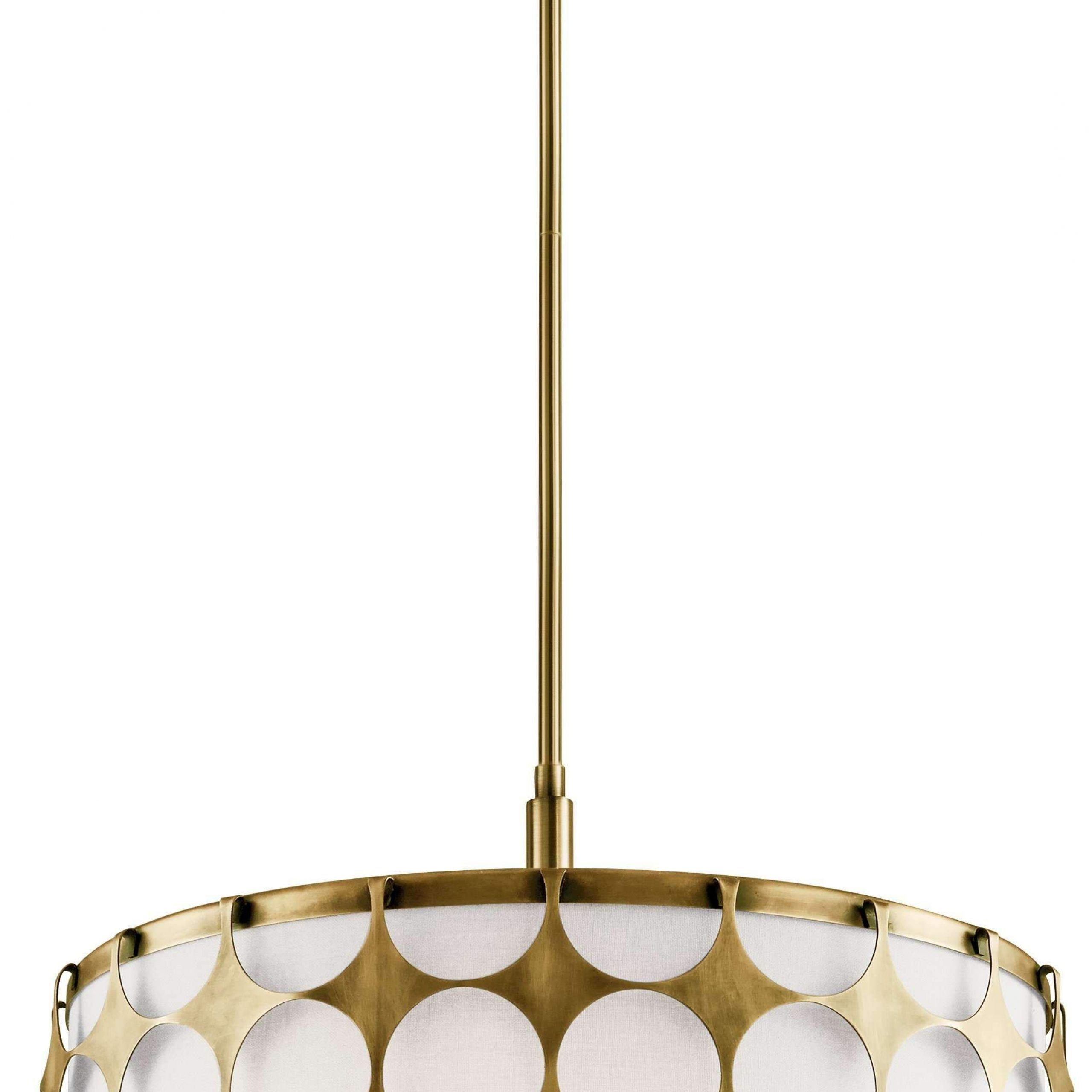 Charles Pendant 4 Light – Natural Brass | Pendant Lighting Regarding Natural Brass 19 Inch Eight Light Chandeliers (View 11 of 15)