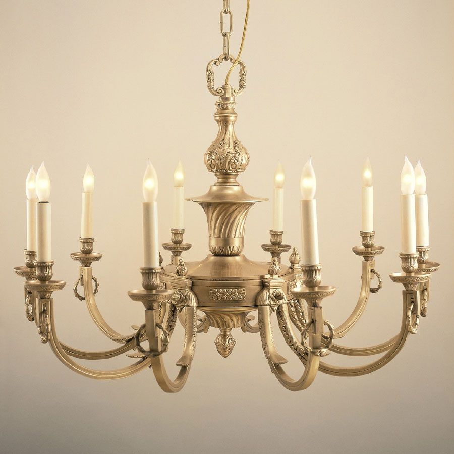 Jvi Designs 570 Traditional 32 Inch Diameter 10 Candle Intended For Antique Brass Seven Light Chandeliers (View 1 of 15)