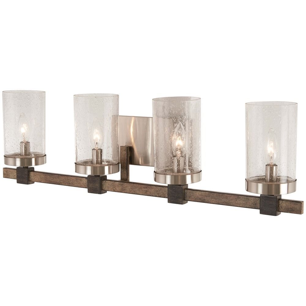 Minka Lavery Bridlewood Stone Grey With Brushed Nickel Inside Stone Grey With Brushed Nickel Six Light Chandeliers (View 5 of 15)