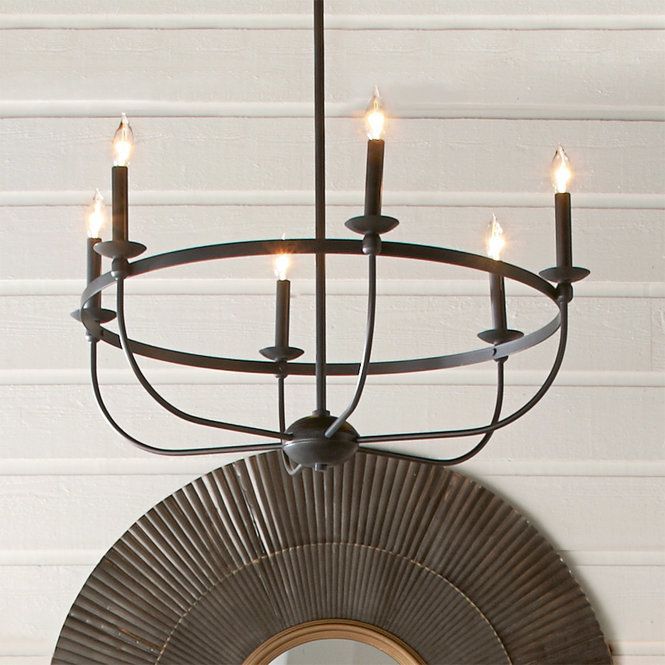 Simply Black Basket Chandelier – 6 Light | Modern With Rustic Black 28 Inch Four Light Chandeliers (Photo 12 of 15)